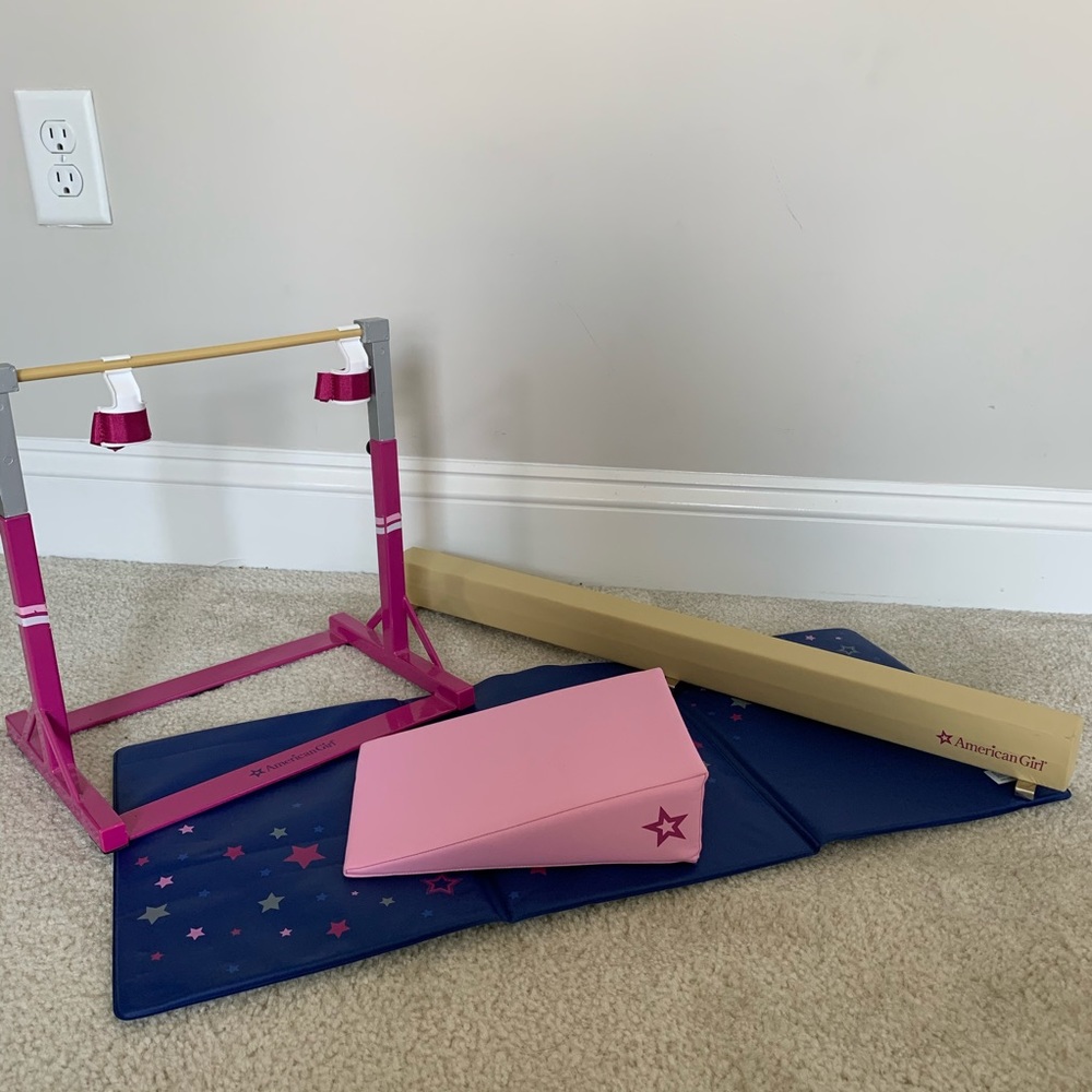 American Girl Gymnastics Set